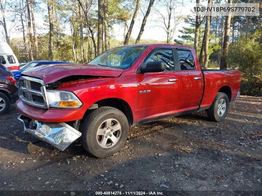 2009 Dodge Ram 1500 Slt/Sport/Trx VIN: 1D3HV18P69S779702 Lot: 40814275