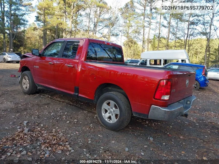 2009 Dodge Ram 1500 Slt/Sport/Trx VIN: 1D3HV18P69S779702 Lot: 40814275