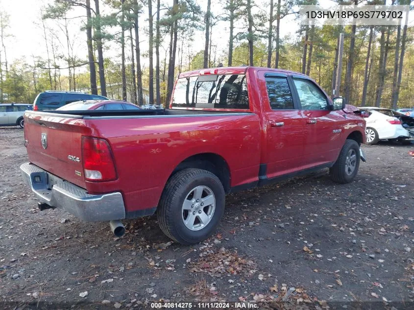 2009 Dodge Ram 1500 Slt/Sport/Trx VIN: 1D3HV18P69S779702 Lot: 40814275