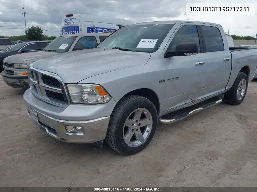 1D3HB13T19S717251 2009 Dodge Ram 1500 Slt/Sport/Trx