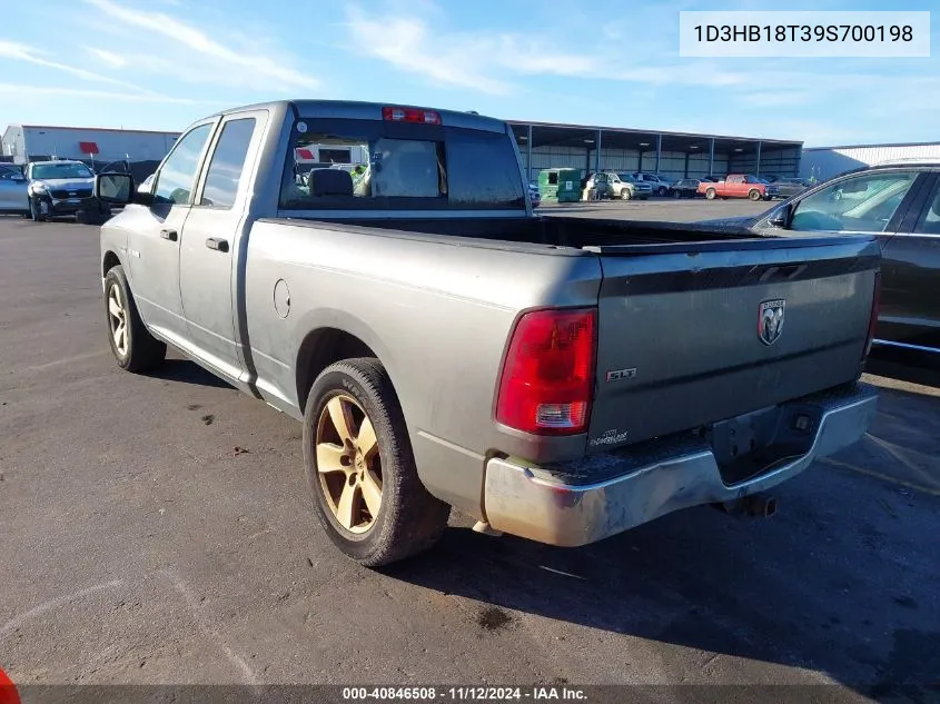 1D3HB18T39S700198 2009 Dodge Ram 1500 Slt/Sport/Trx