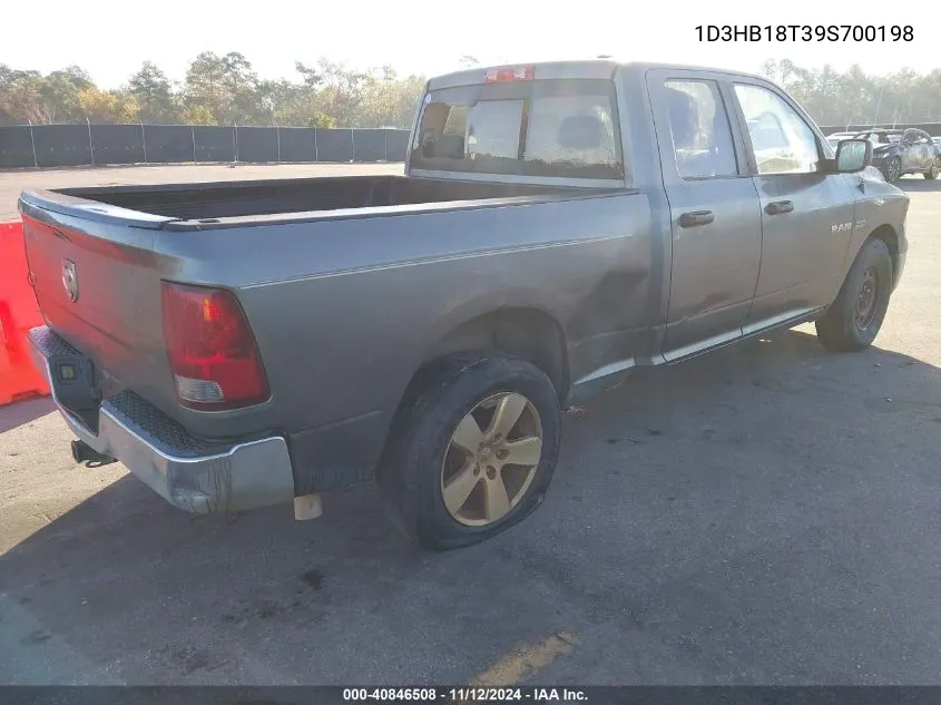 1D3HB18T39S700198 2009 Dodge Ram 1500 Slt/Sport/Trx