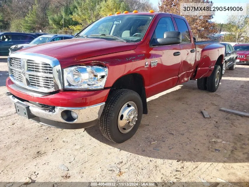 3D7MX48L29G549006 2009 Dodge Ram 3500 Slt