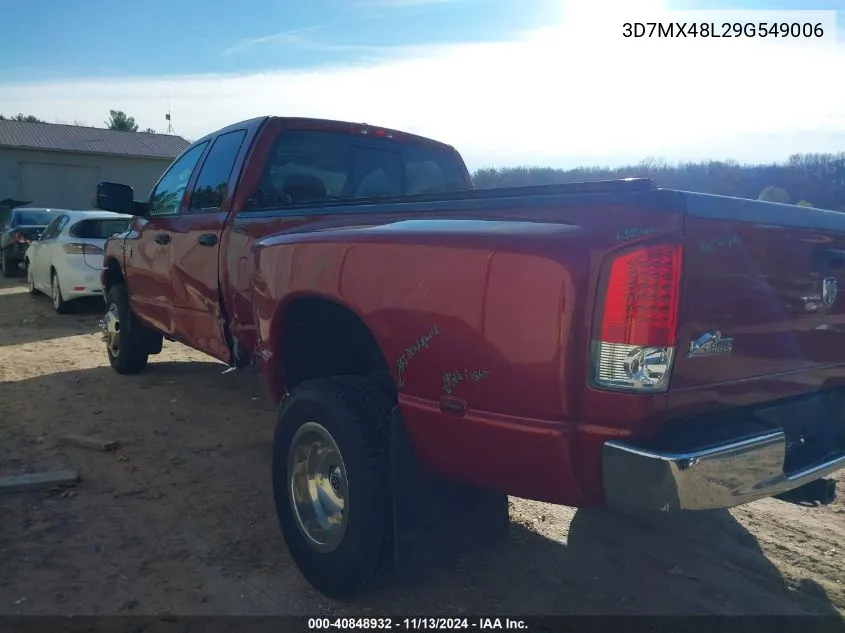 3D7MX48L29G549006 2009 Dodge Ram 3500 Slt