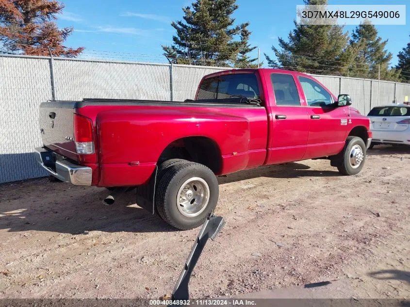 3D7MX48L29G549006 2009 Dodge Ram 3500 Slt