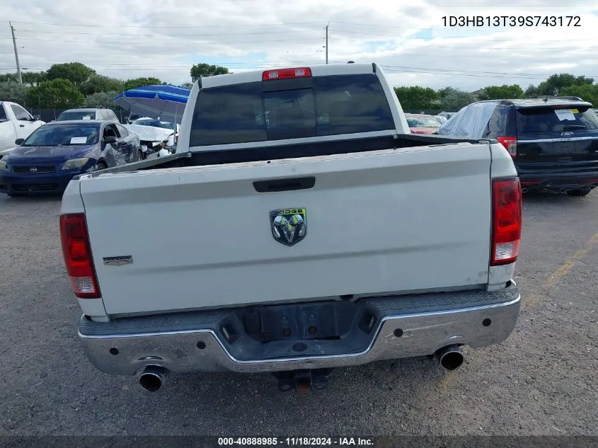 1D3HB13T39S743172 2009 Dodge Ram 1500 Laramie