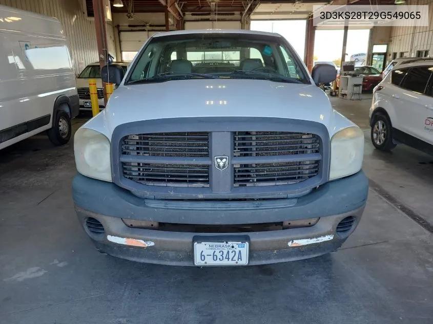 2009 Dodge Ram 2500 St VIN: 3D3KS28T29G549065 Lot: 40935729