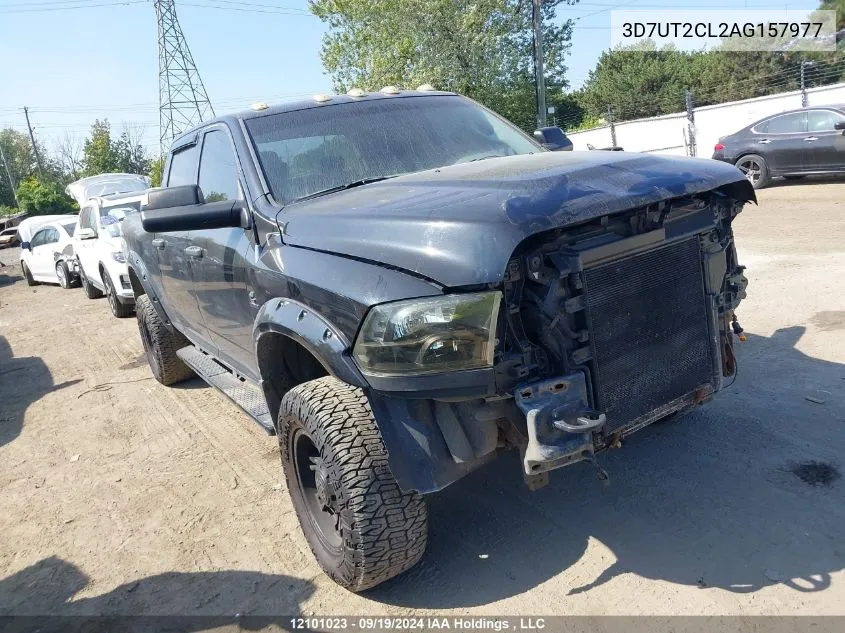 2010 Dodge Ram 2500 St VIN: 3D7UT2CL2AG157977 Lot: 12101023