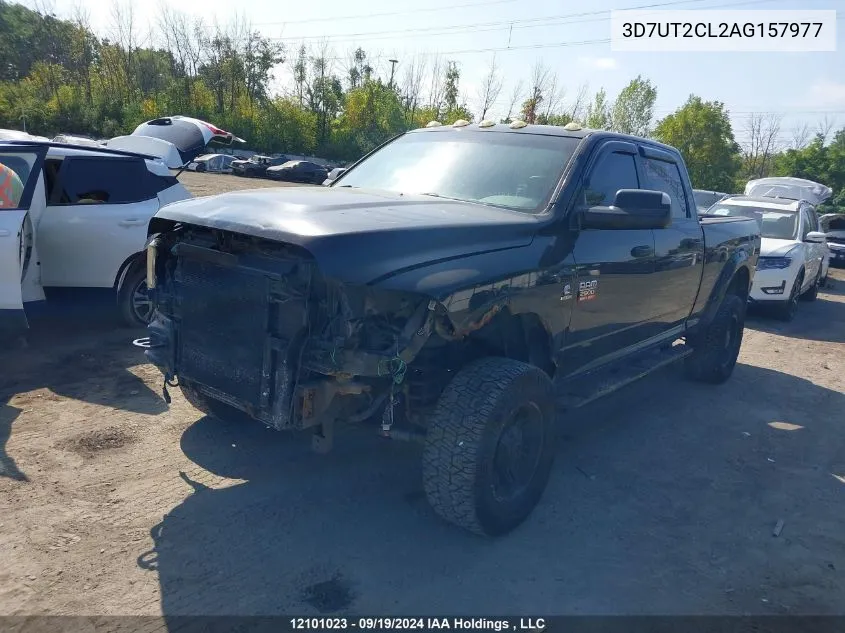 2010 Dodge Ram 2500 St VIN: 3D7UT2CL2AG157977 Lot: 12101023