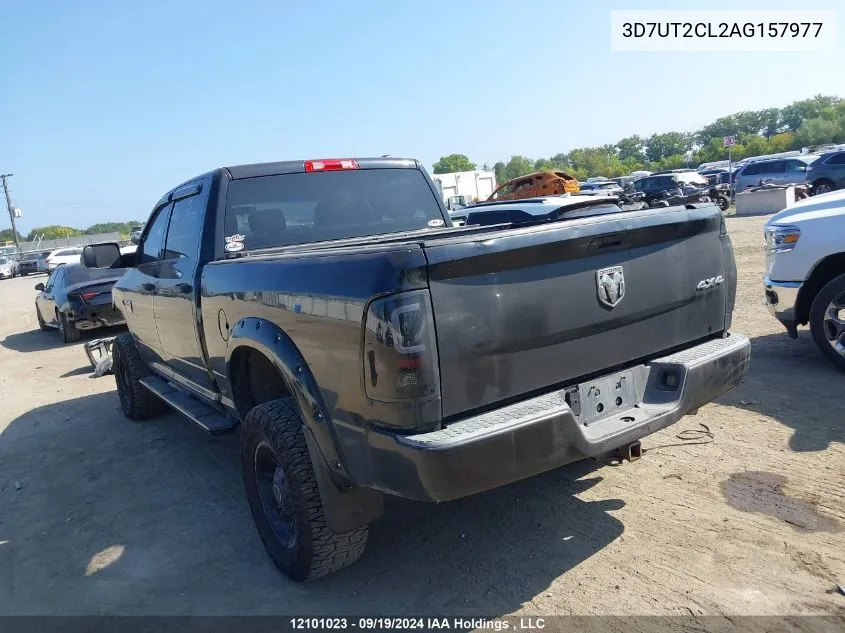 2010 Dodge Ram 2500 St VIN: 3D7UT2CL2AG157977 Lot: 12101023