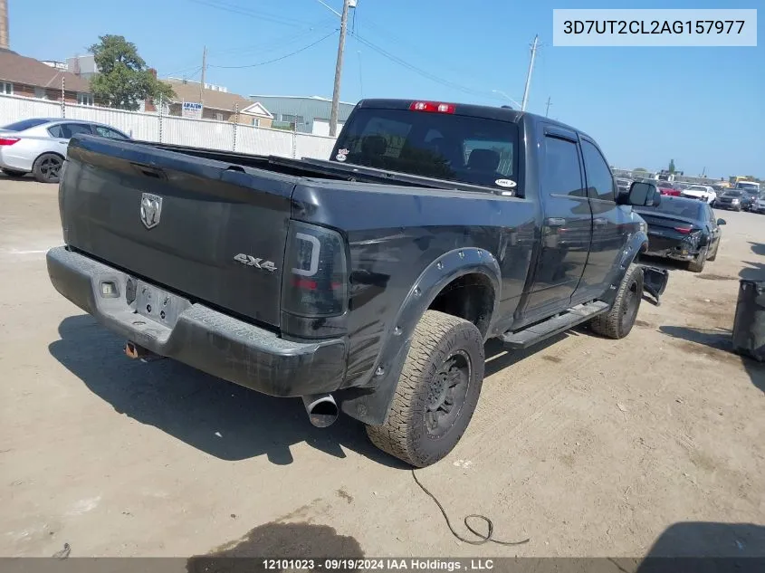 2010 Dodge Ram 2500 St VIN: 3D7UT2CL2AG157977 Lot: 12101023