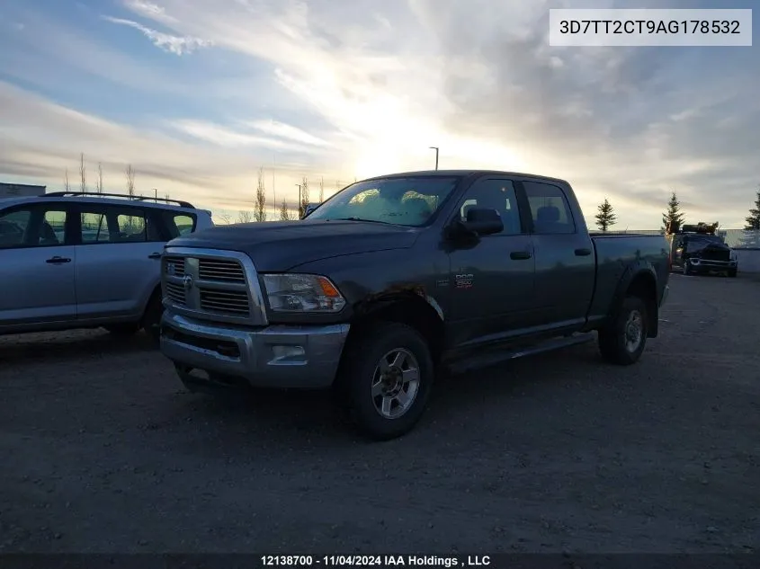 2010 Dodge Ram 2500 Slt/Power Wagon VIN: 3D7TT2CT9AG178532 Lot: 12138700