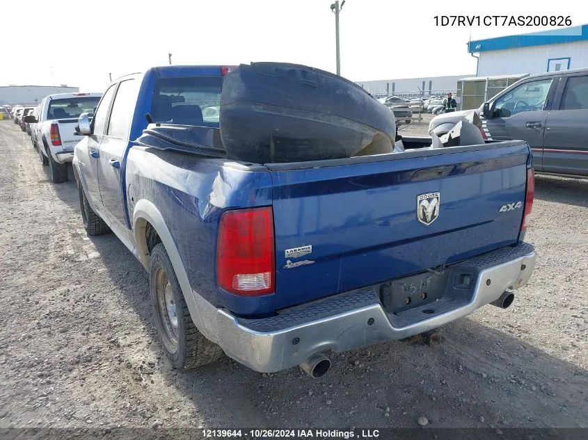 1D7RV1CT7AS200826 2010 Dodge Ram 1500