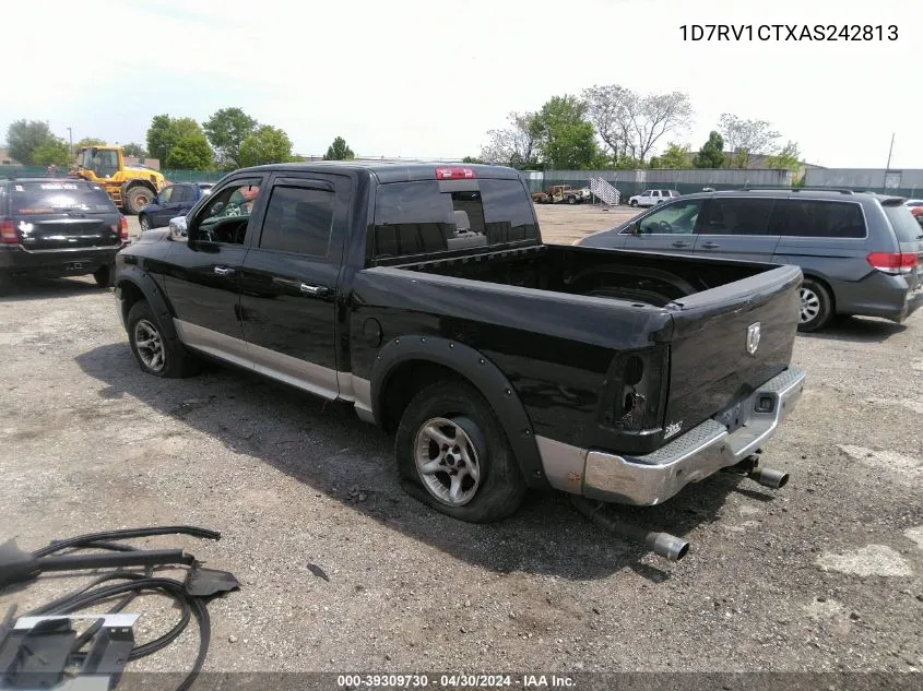 1D7RV1CTXAS242813 2010 Dodge Ram 1500 Laramie