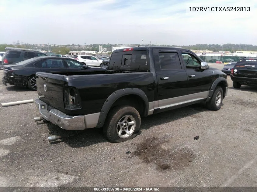 1D7RV1CTXAS242813 2010 Dodge Ram 1500 Laramie