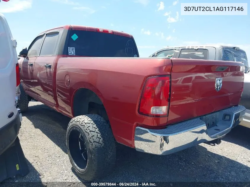 2010 Dodge Ram 2500 St VIN: 3D7UT2CL1AG117146 Lot: 39579844