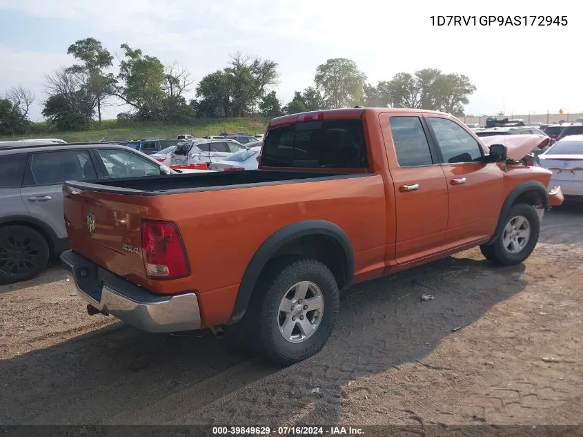 2010 Dodge Ram 1500 Slt/Sport/Trx VIN: 1D7RV1GP9AS172945 Lot: 39849629