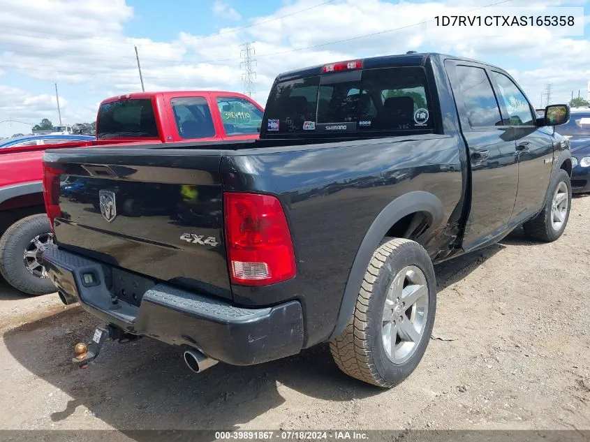 1D7RV1CTXAS165358 2010 Dodge Ram 1500 Slt/Sport/Trx