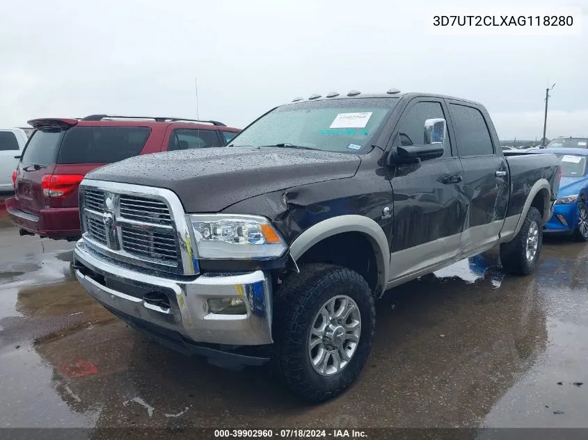 2010 Dodge Ram 2500 Laramie VIN: 3D7UT2CLXAG118280 Lot: 39902960