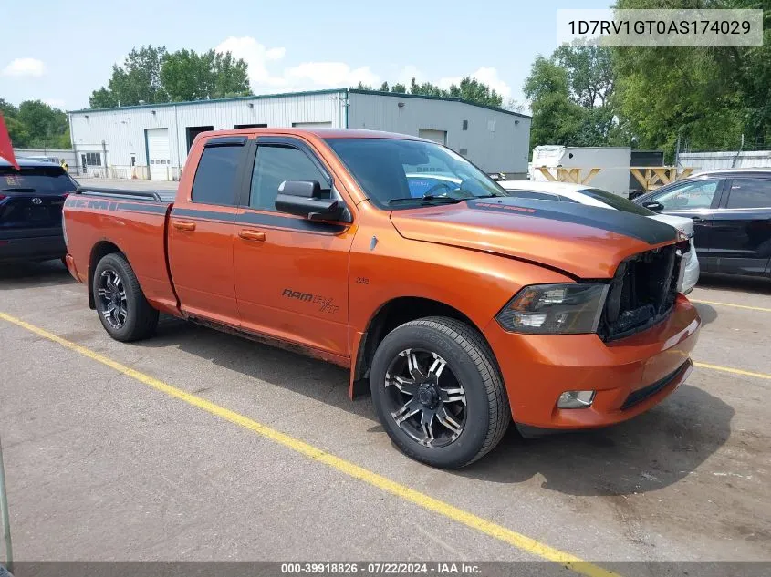 1D7RV1GT0AS174029 2010 Dodge Ram 1500 Slt/Sport/Trx