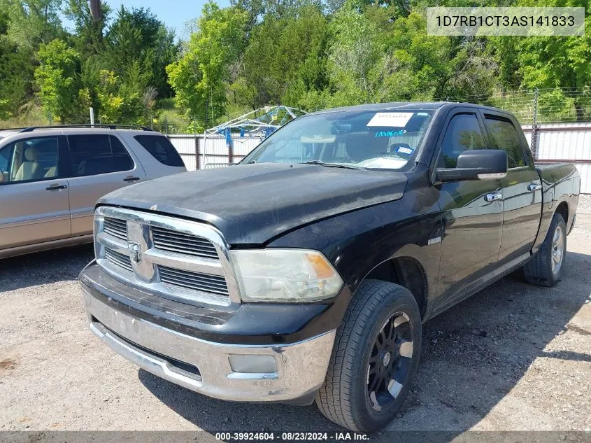 1D7RB1CT3AS141833 2010 Dodge Ram 1500 Slt/Sport/Trx