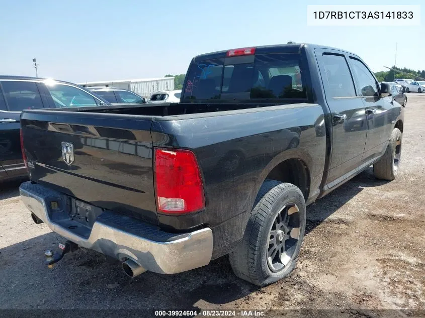 1D7RB1CT3AS141833 2010 Dodge Ram 1500 Slt/Sport/Trx