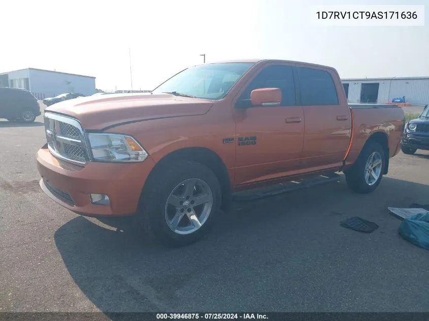 1D7RV1CT9AS171636 2010 Dodge Ram 1500 Slt/Sport/Trx