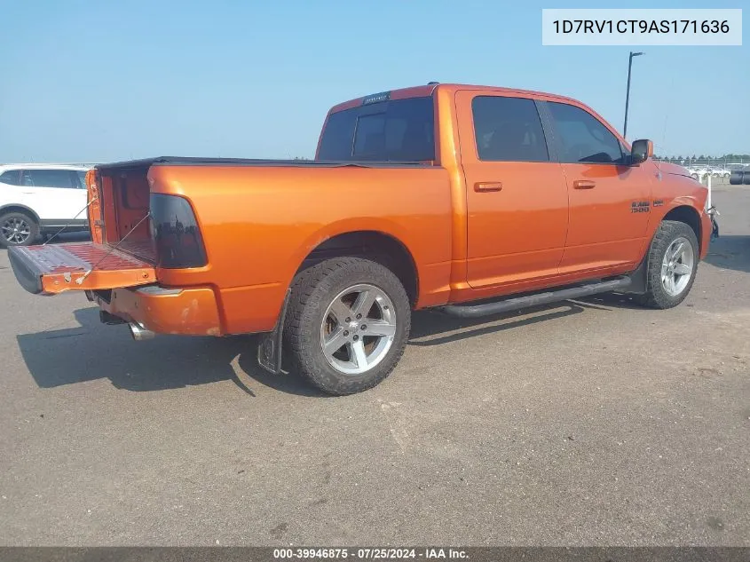 2010 Dodge Ram 1500 Slt/Sport/Trx VIN: 1D7RV1CT9AS171636 Lot: 39946875