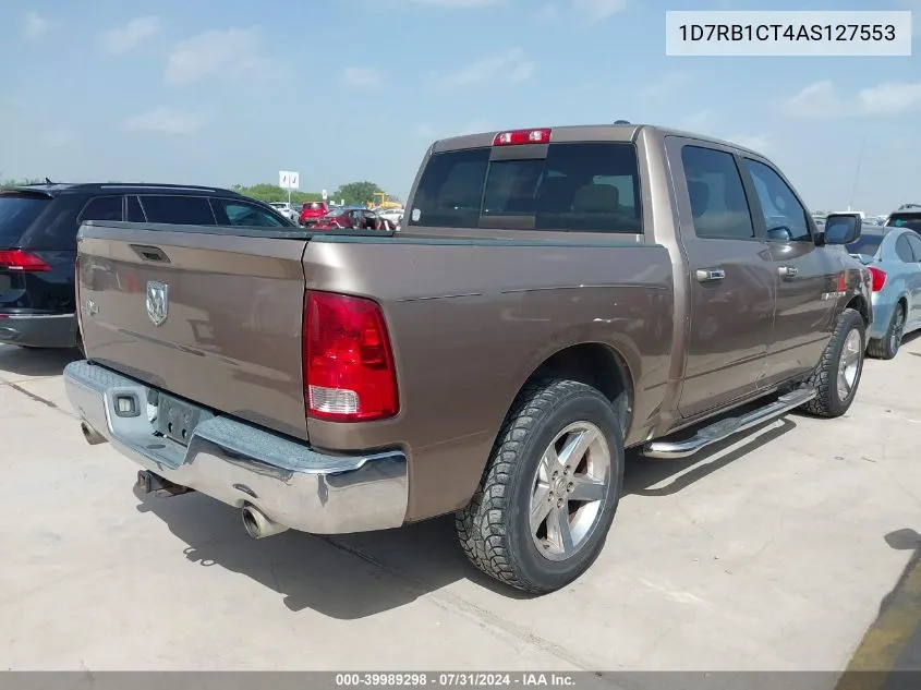 2010 Dodge Ram 1500 Slt/Sport/Trx VIN: 1D7RB1CT4AS127553 Lot: 39989298