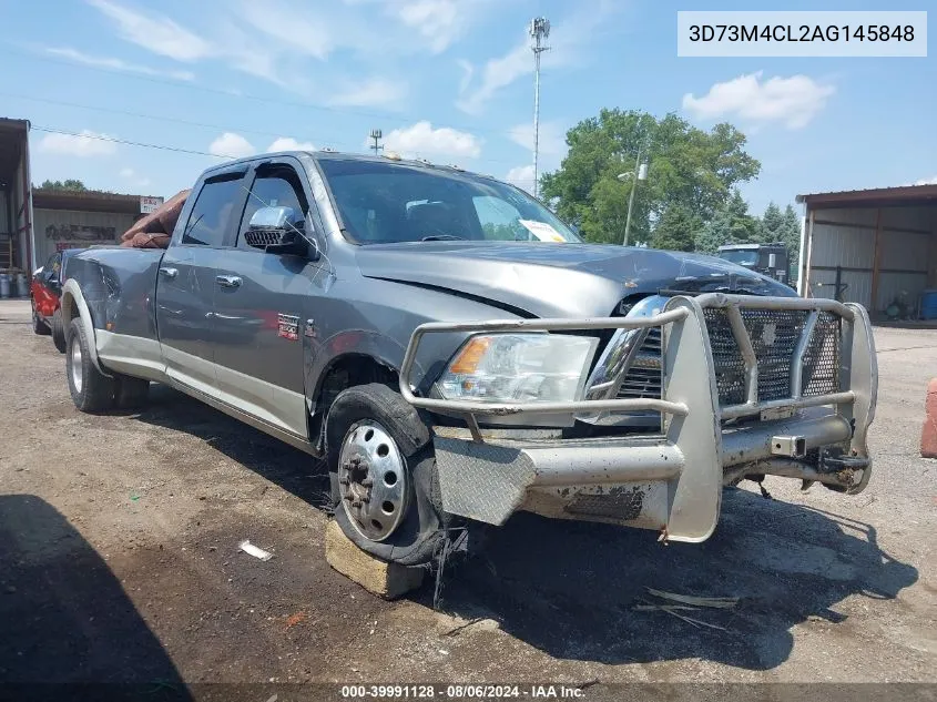 2010 Dodge Ram 3500 Laramie VIN: 3D73M4CL2AG145848 Lot: 39991128