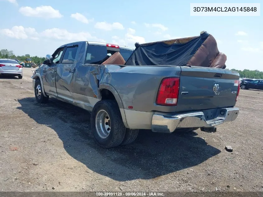 2010 Dodge Ram 3500 Laramie VIN: 3D73M4CL2AG145848 Lot: 39991128