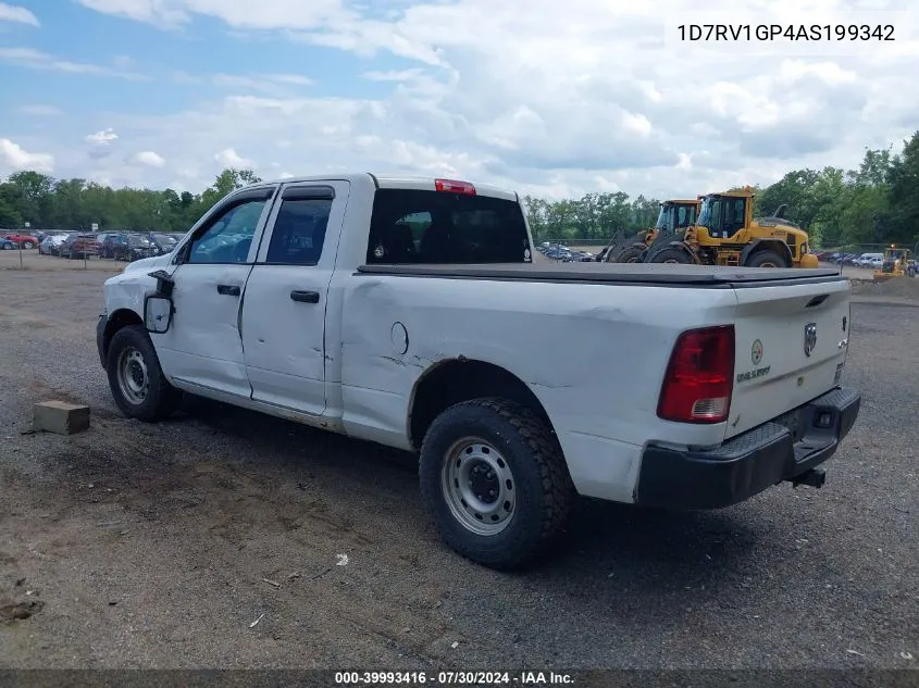 2010 Dodge Ram 1500 St VIN: 1D7RV1GP4AS199342 Lot: 39993416