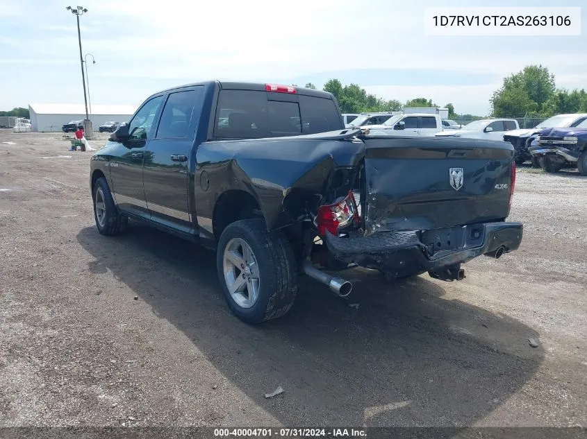 2010 Dodge Ram 1500 Slt/Sport/Trx VIN: 1D7RV1CT2AS263106 Lot: 40004701