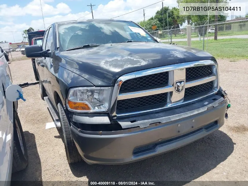 2010 Dodge Ram 1500 St VIN: 1D7RB1GP5AS104411 Lot: 40009118