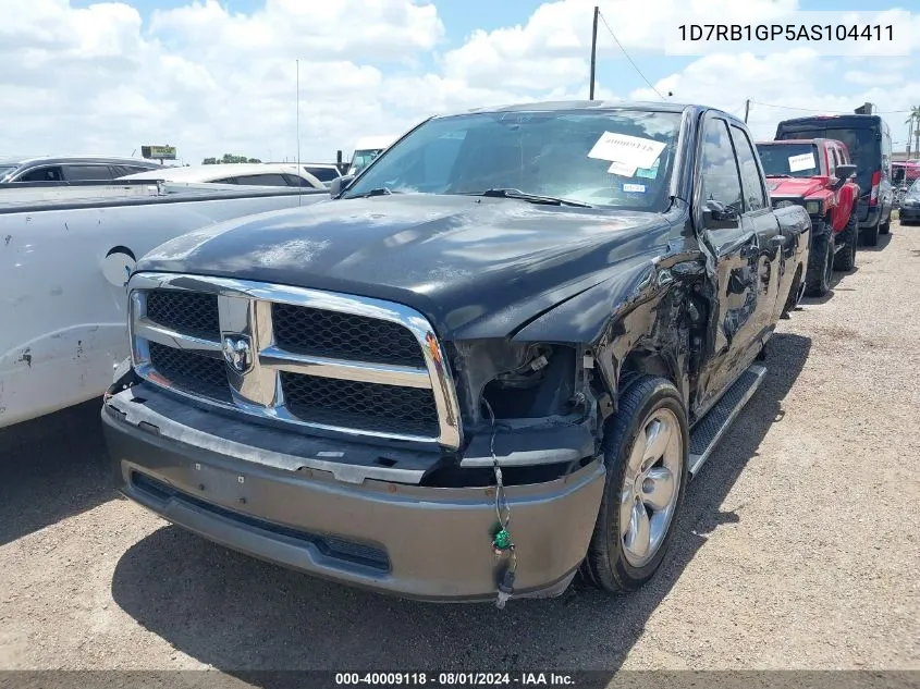 2010 Dodge Ram 1500 St VIN: 1D7RB1GP5AS104411 Lot: 40009118