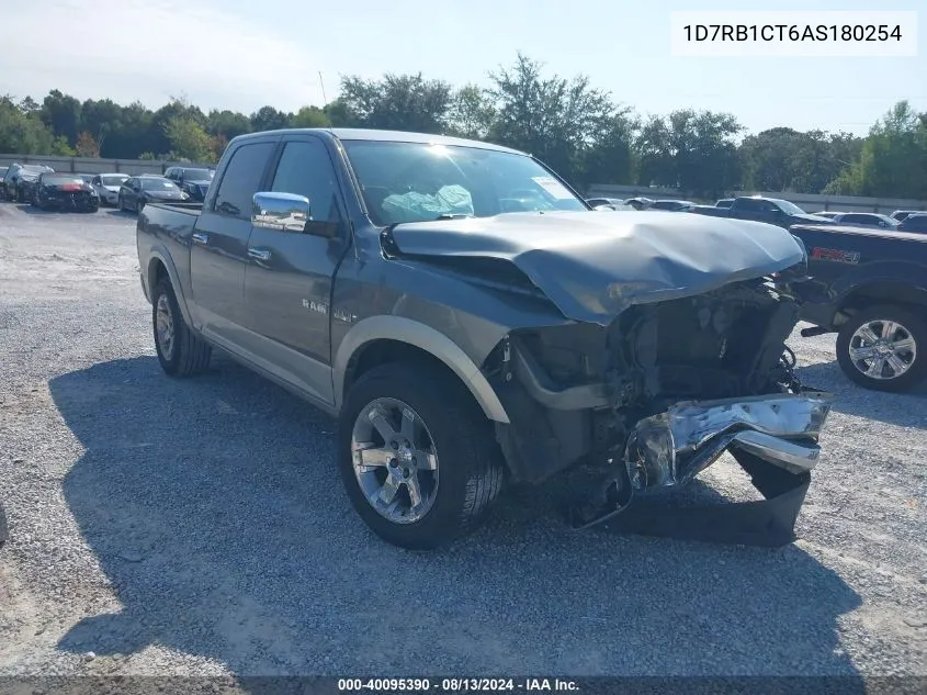 2010 Dodge Ram 1500 Laramie VIN: 1D7RB1CT6AS180254 Lot: 40095390