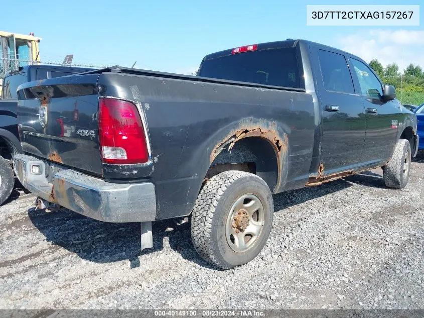 2010 Dodge Ram 2500 Slt VIN: 3D7TT2CTXAG157267 Lot: 40149100