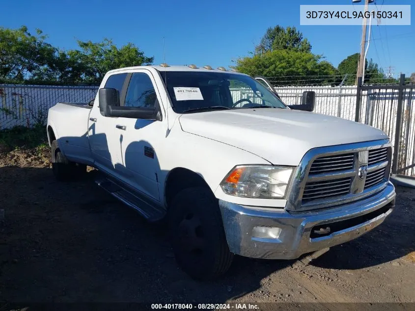 2010 Dodge Ram 3500 Slt VIN: 3D73Y4CL9AG150341 Lot: 40178040