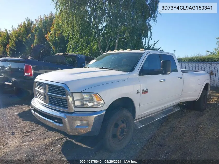 2010 Dodge Ram 3500 Slt VIN: 3D73Y4CL9AG150341 Lot: 40178040