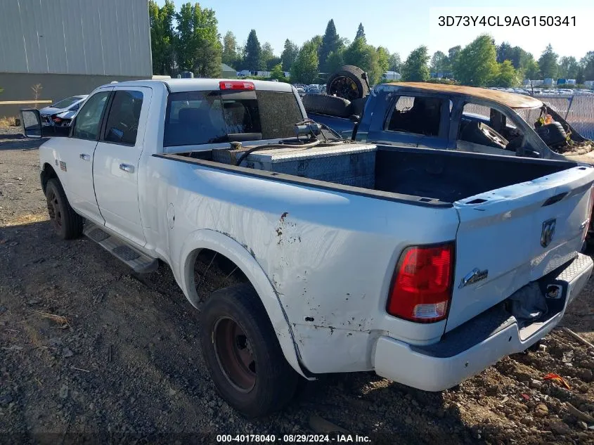 2010 Dodge Ram 3500 Slt VIN: 3D73Y4CL9AG150341 Lot: 40178040