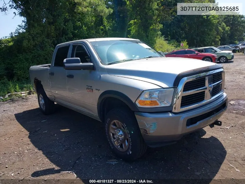 2010 Dodge Ram 2500 St VIN: 3D7TT2CT0AG125685 Lot: 40181327