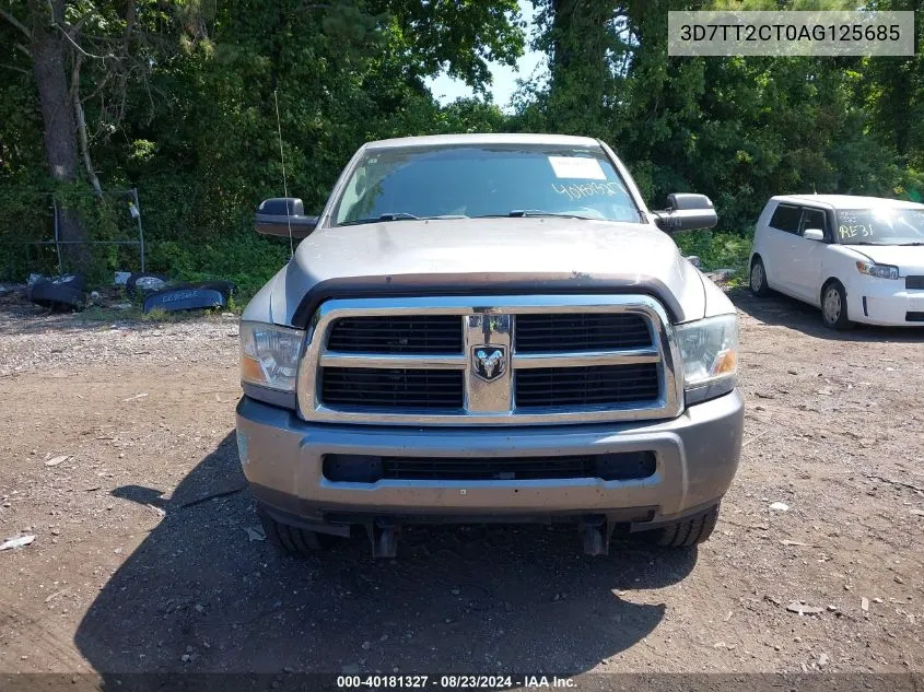 2010 Dodge Ram 2500 St VIN: 3D7TT2CT0AG125685 Lot: 40181327