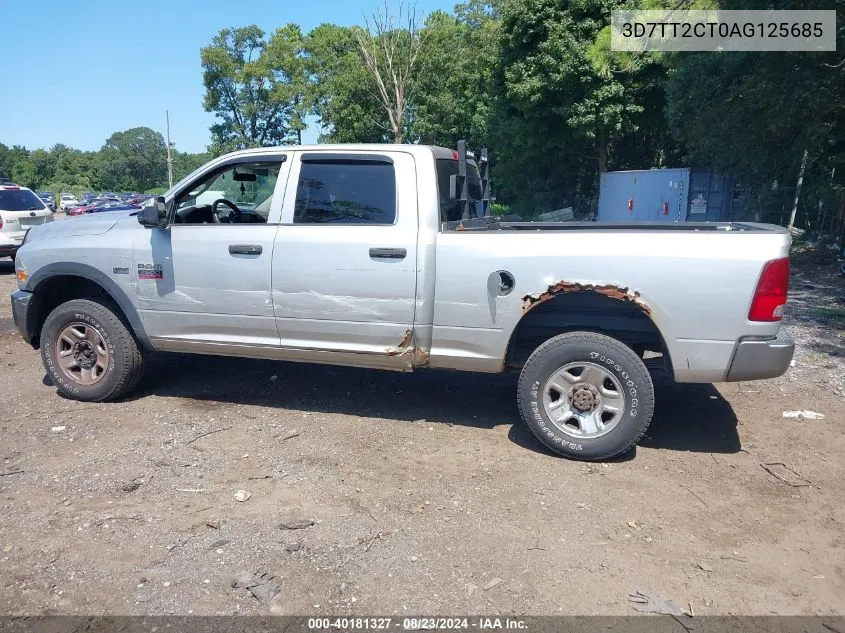 2010 Dodge Ram 2500 St VIN: 3D7TT2CT0AG125685 Lot: 40181327