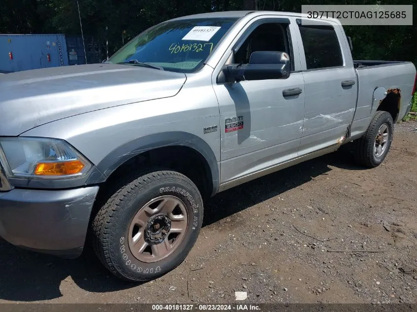 2010 Dodge Ram 2500 St VIN: 3D7TT2CT0AG125685 Lot: 40181327