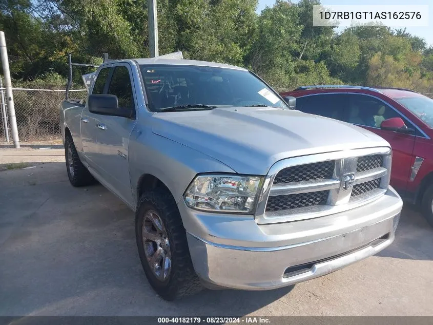 2010 Dodge Ram 1500 Slt/Sport/Trx VIN: 1D7RB1GT1AS162576 Lot: 40182179