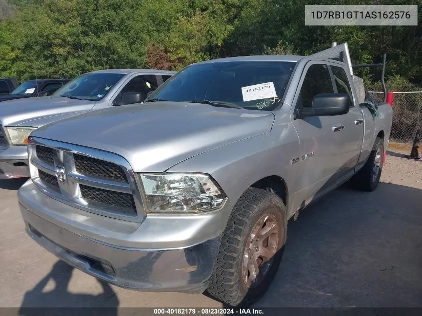 2010 Dodge Ram 1500 Slt/Sport/Trx VIN: 1D7RB1GT1AS162576 Lot: 40182179