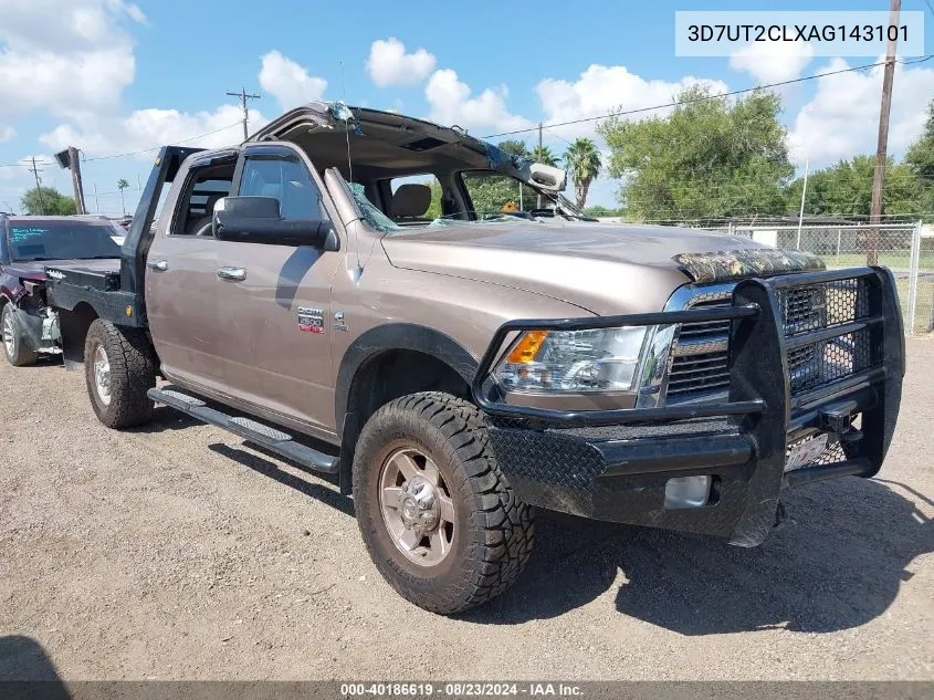 2010 Dodge Ram 2500 Slt VIN: 3D7UT2CLXAG143101 Lot: 40186619