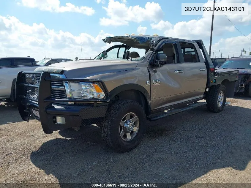 2010 Dodge Ram 2500 Slt VIN: 3D7UT2CLXAG143101 Lot: 40186619