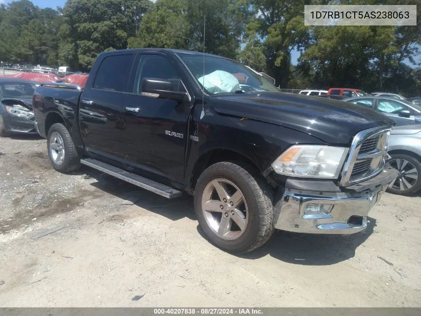 2010 Dodge Ram 1500 Slt/Sport/Trx VIN: 1D7RB1CT5AS238063 Lot: 40207838