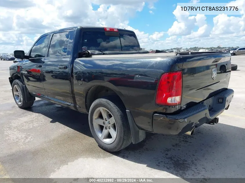 2010 Dodge Ram 1500 Slt/Sport/Trx VIN: 1D7RV1CT8AS231776 Lot: 40232992